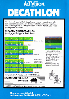 Screenshot Thumbnail / Media File 1 for Activision Decathlon, The (1983) (Activision, David Crane) (AG-930-04, AZ-030) [fixed]